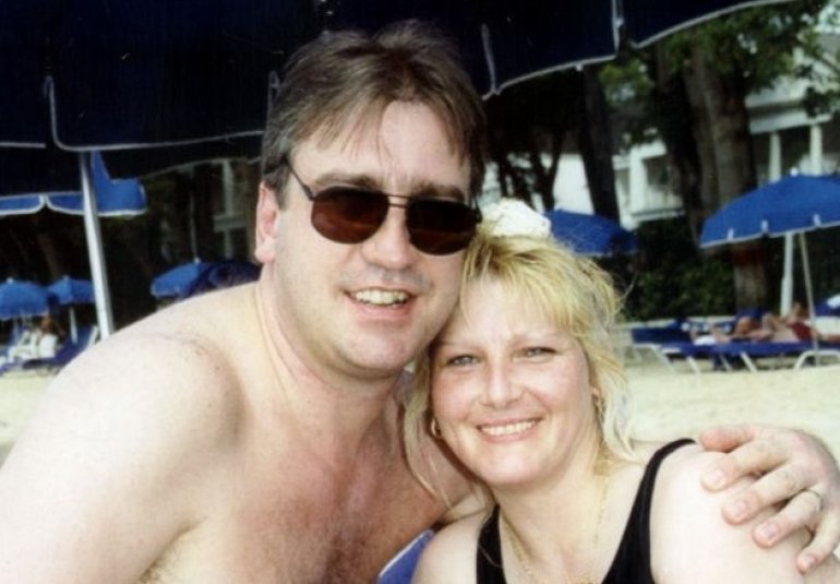 Mark Gardiner and his fourth wife Brenda